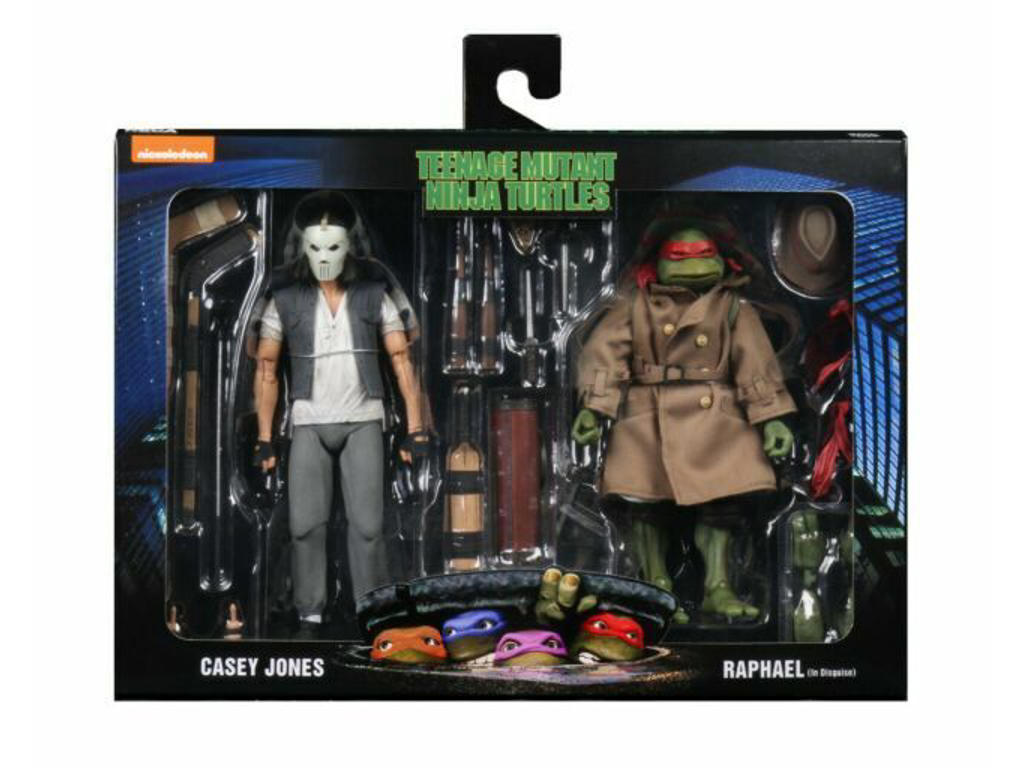 TMNT - CASEY JONES & RAPHAEL 2 PACK
