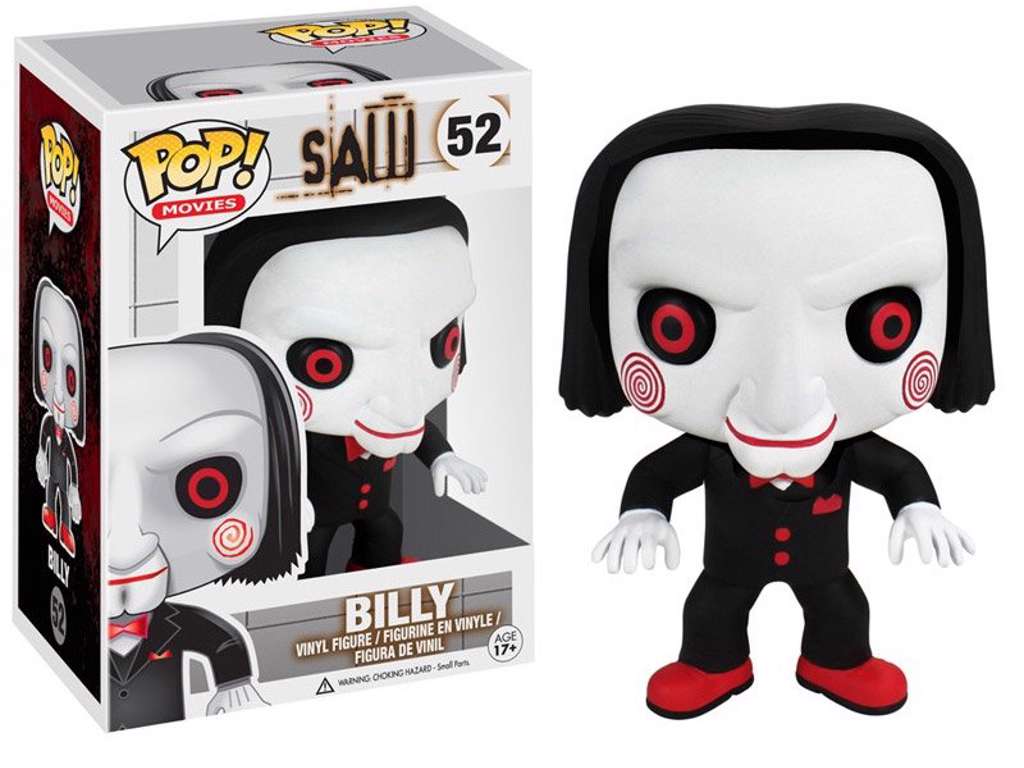 Saw POP! vinyl figur af Billy på 10 cm