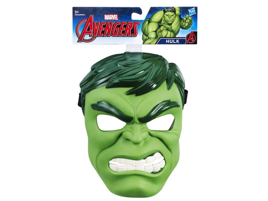 Hulk Marvel maske til børn