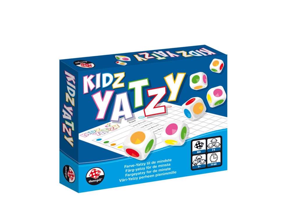 Børne yatzy - brætspil