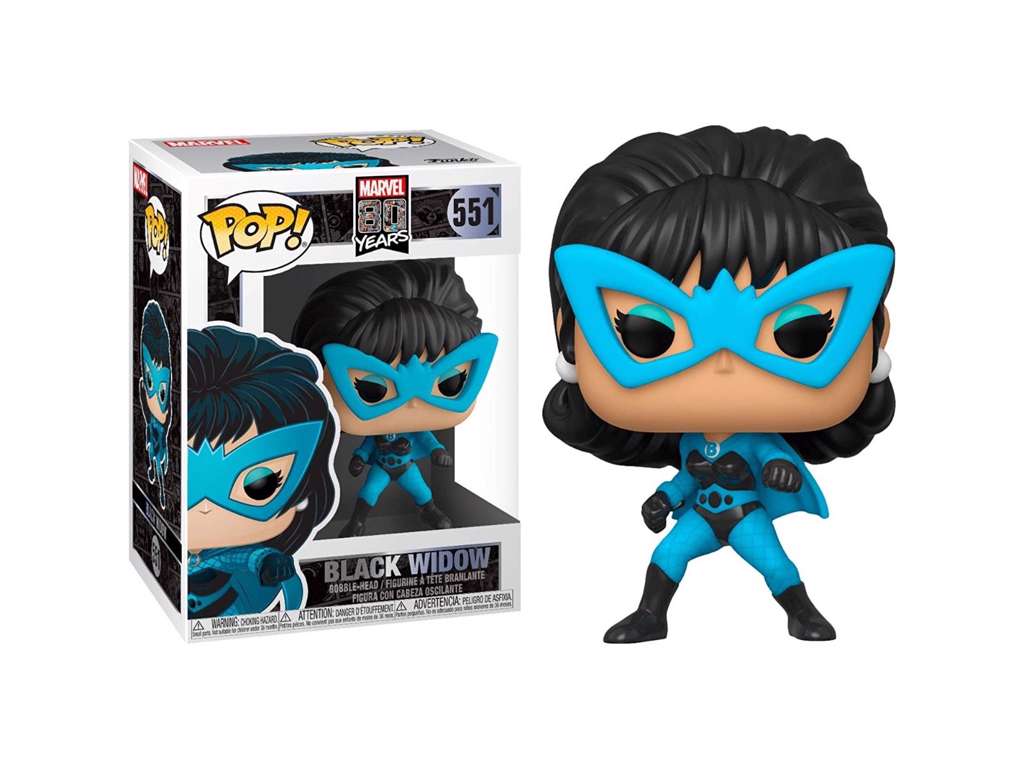 Marvel 80th POP! vinyl figur af Black Widow 1st Appearance på 9 cm
