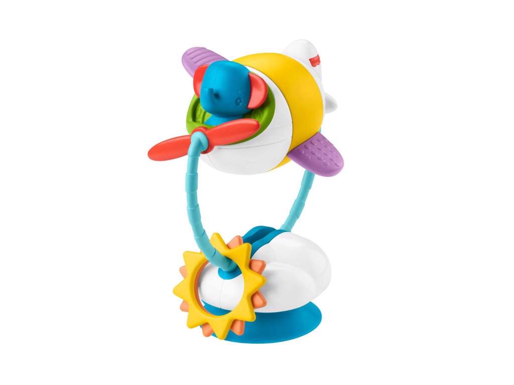 Flyvemaskine på sugekop fra Fisher Price
