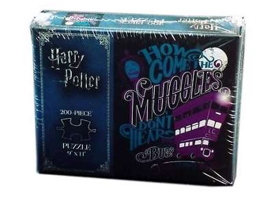 Natbus puslespil på 200 brikker fra Harry Potter