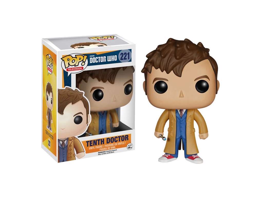 Doctor Who POP! Vinyl figur 10th Doctor 9 cm