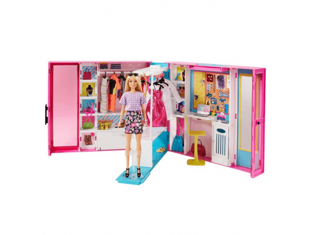 Barbie drømme klædeskab