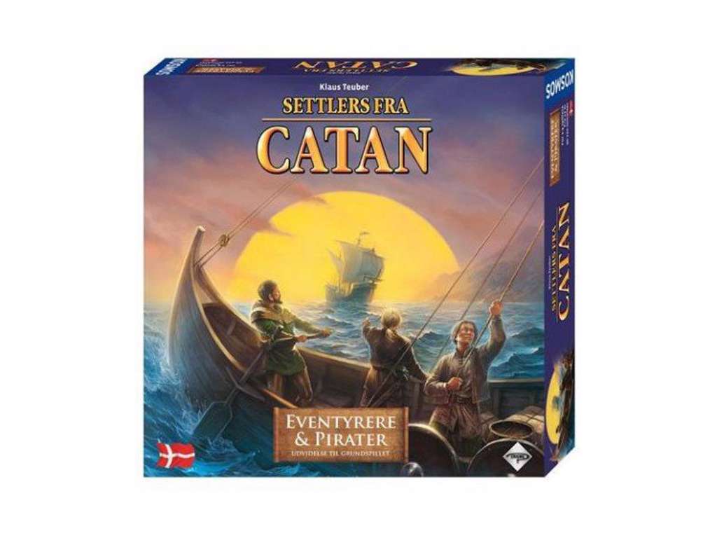 Catan: Eventyrere & Pirater  udvidelse - brætspil