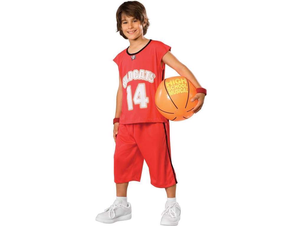 High School Musical Troy kostume str 5-7 år