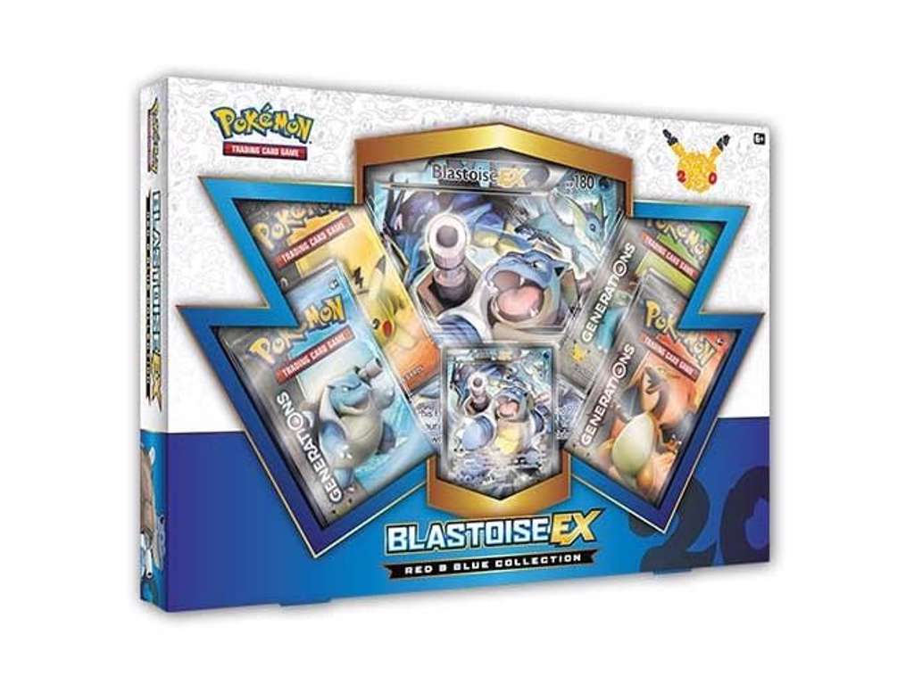 Pokémon Blastoise EX box
