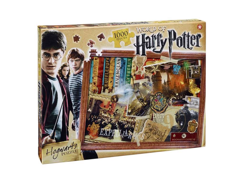 Puslespil med Hogwarts fra Harry Potter på 1000 brikker
