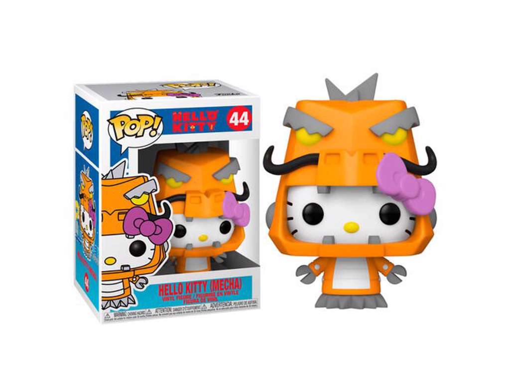 Hello Kitty Kaiju POP! Sanrio vinyl figur af Hello Kitty Mecha Kaiju på 9 cm