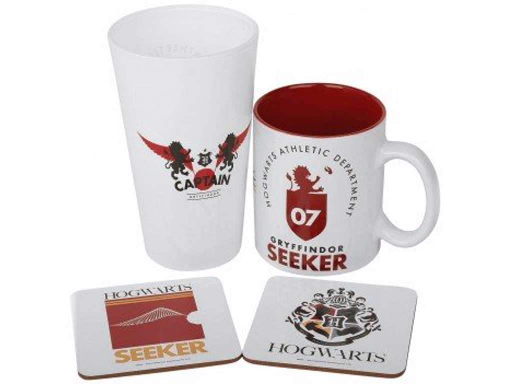 Quidditch seeker kop og glas sæt fra Harry Potter