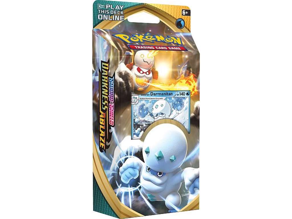 Pokémon Darkness Ablaze theme deck med Galarian Darmanitan
