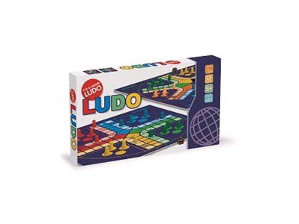Ludo 4 og 6 til personer - brætspil