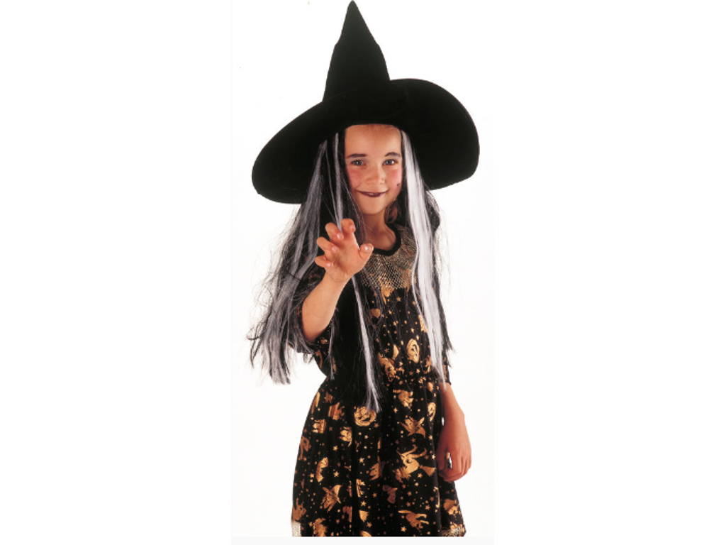 Hekseparyk ekstra lang