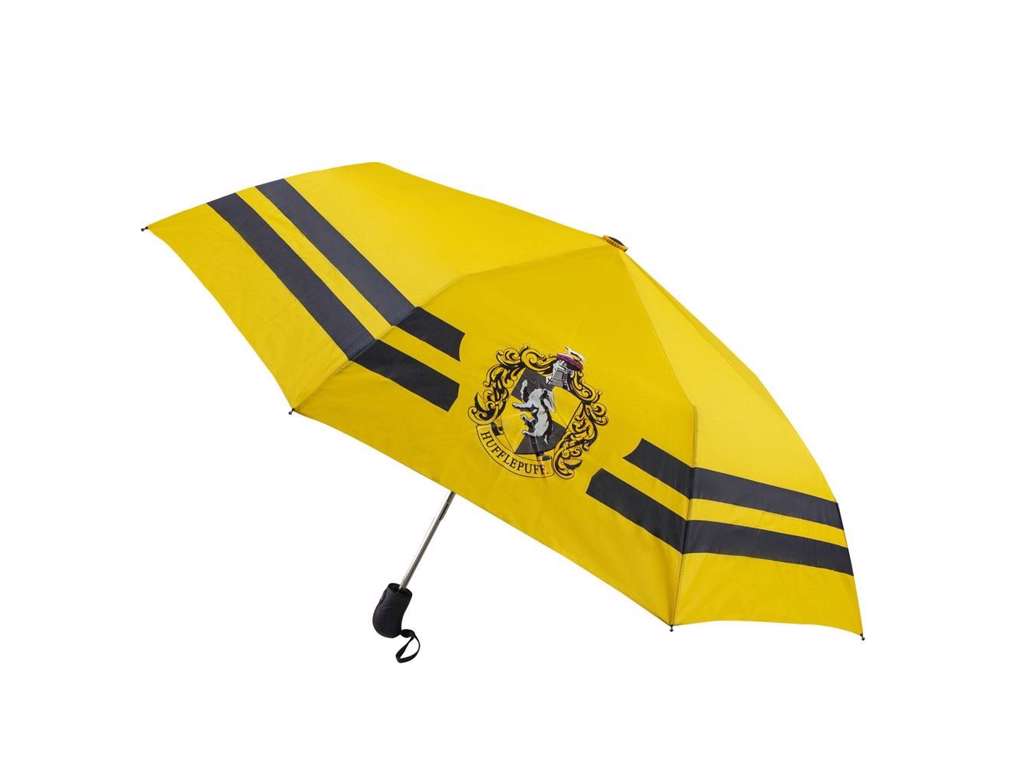 Hufflepuff deluxe paraply Harry potter fra Cinereplicas
