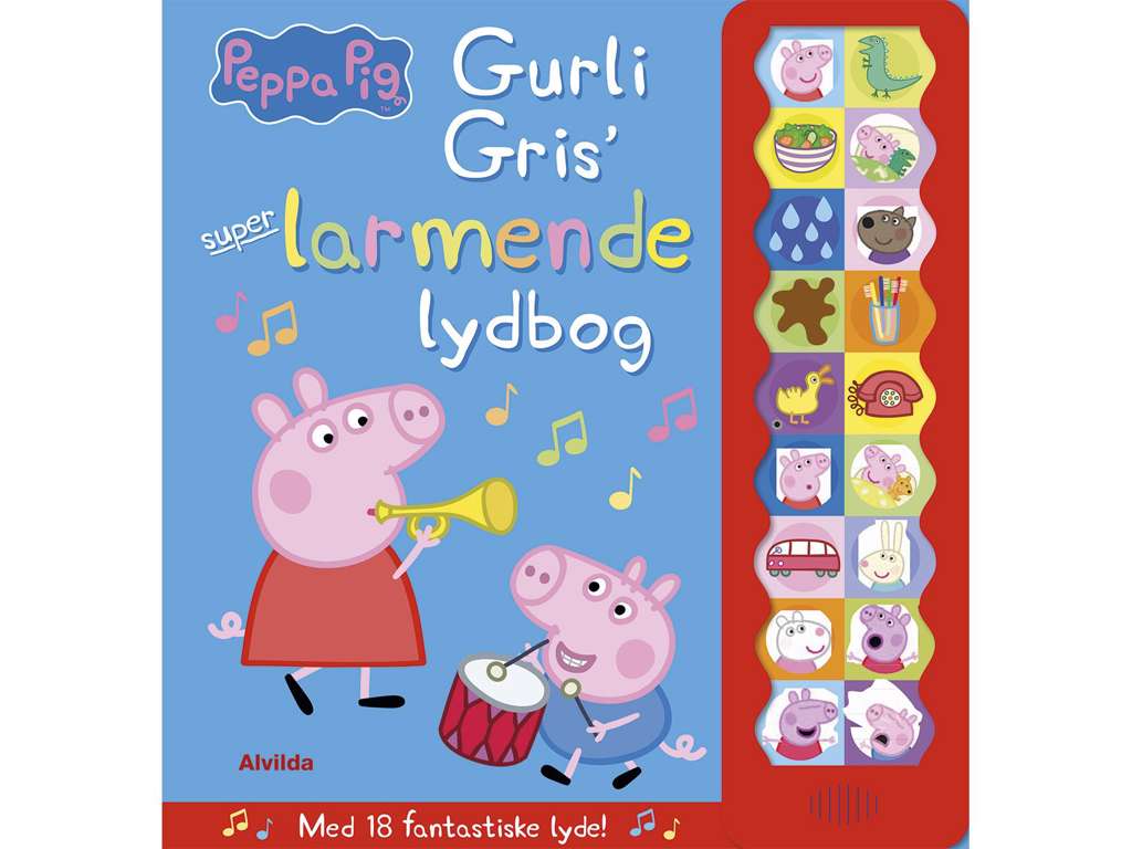 Gurli Gris super larmende lydbog