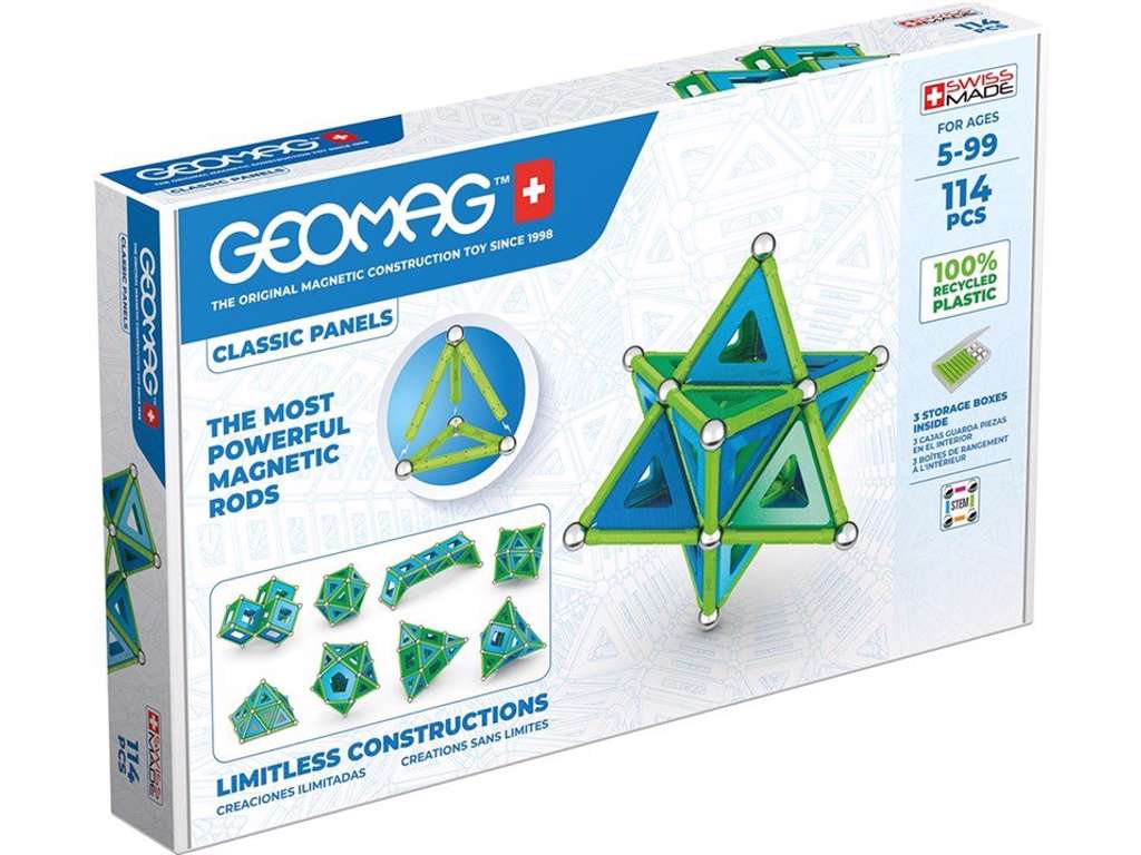 Geomag Classic Green Paneler 114 dele