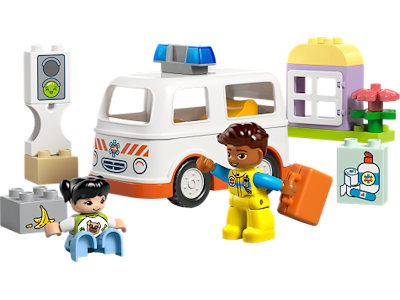 Ambulance og fører - 10447 - LEGO DUPLO Town