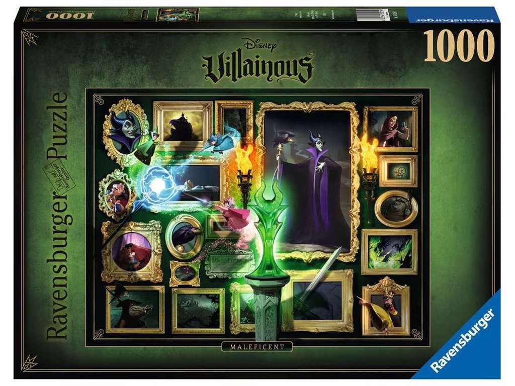 Malificent puslespil på 1000 brikker fra Ravensburger