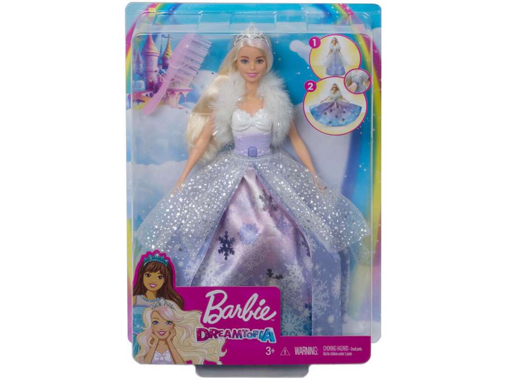 Barbie Dreamtopia Fashion Reveal prinsesse dukke