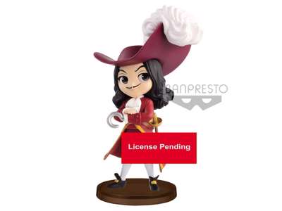 Disney Q Posket Petit mini figur af Captain Hook på 7 cm