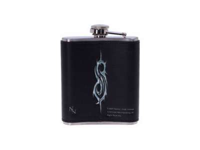 Slipknot lommelærke med Flaming Goat