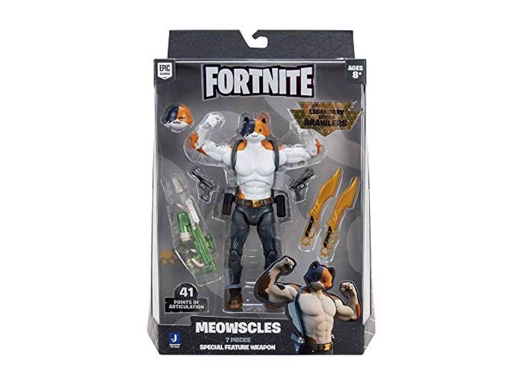 Fortnite Legendary action figur af Meowscles