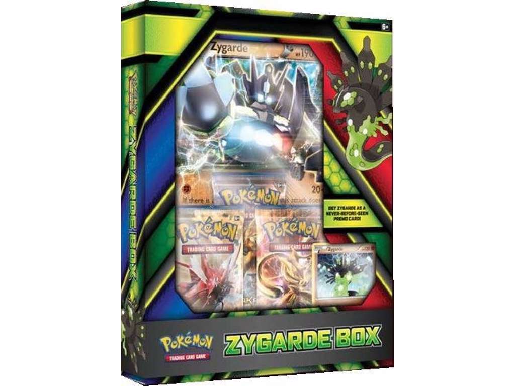 Pokémon Zygarde EX box