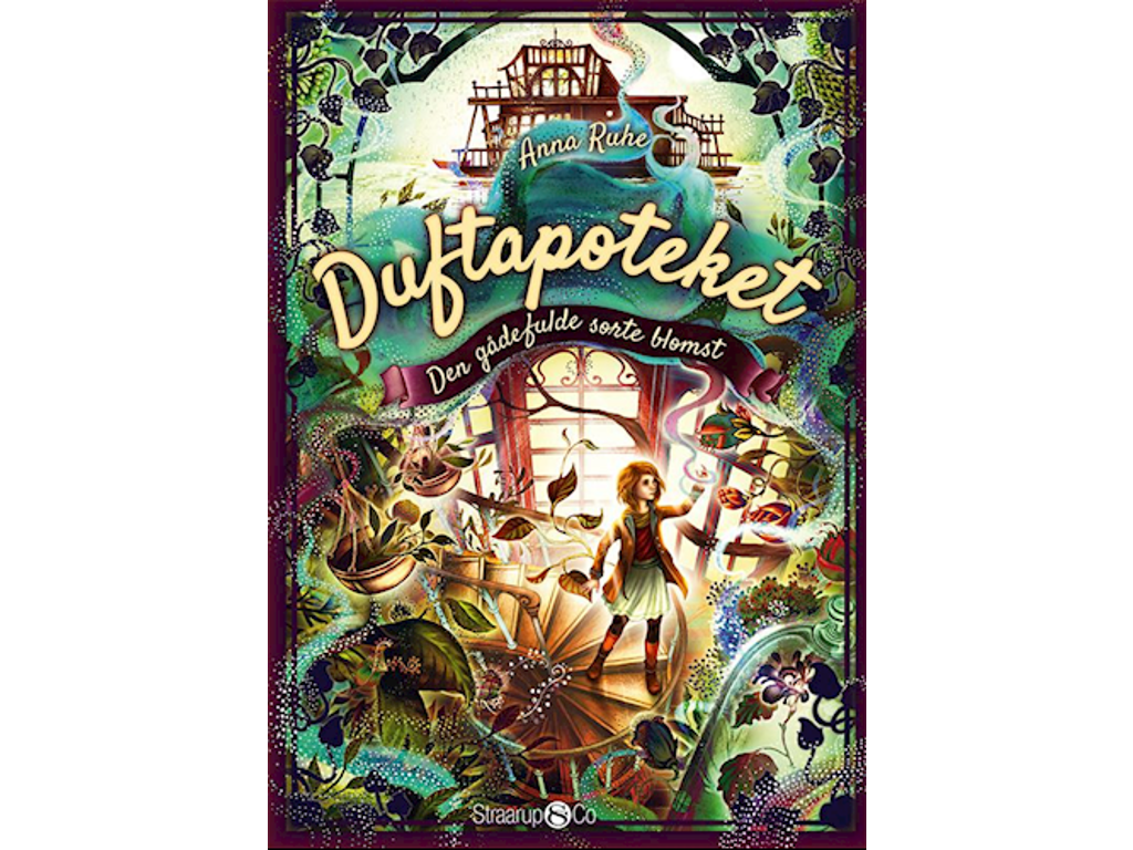 Duftapoteket - Den gådefulde sorte blomst - Bog