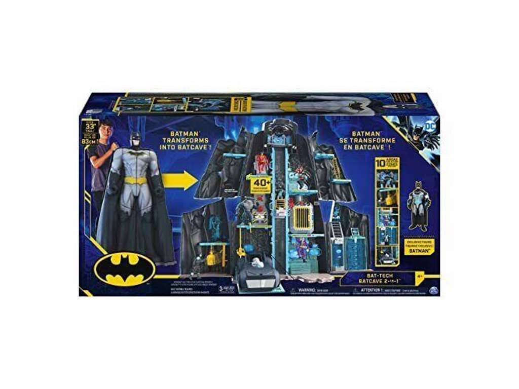 Batmans transformerende Bat-Tech Batcave - legesæt