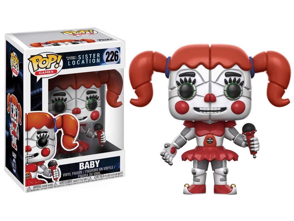 Five Nights at Freddy's Sister Location POP! vinyl figur af Baby på 9 cm