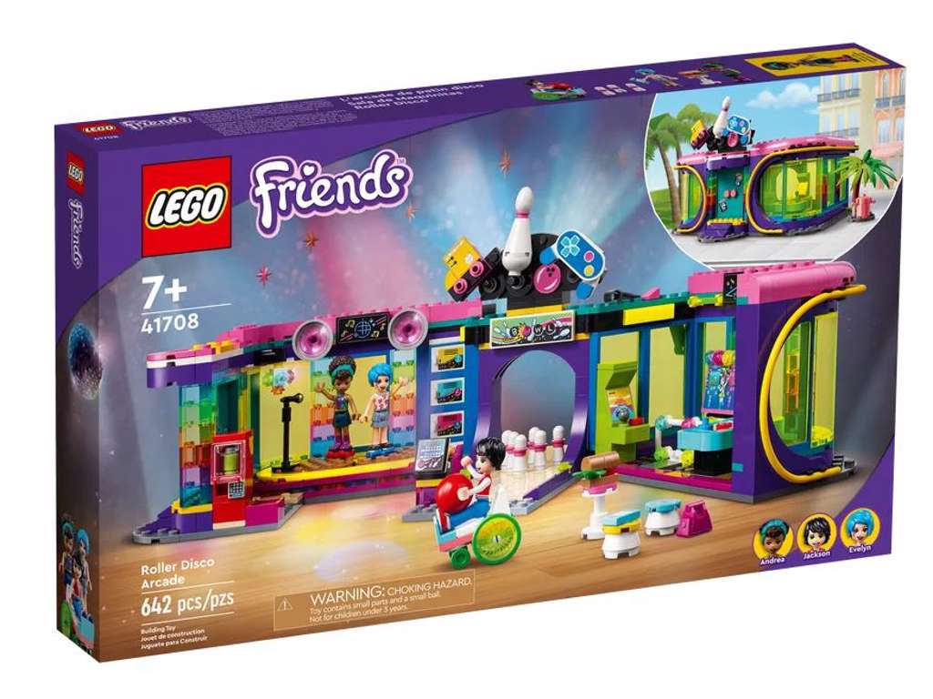 LEGO Friends - Rulledisco-arkade - 41708