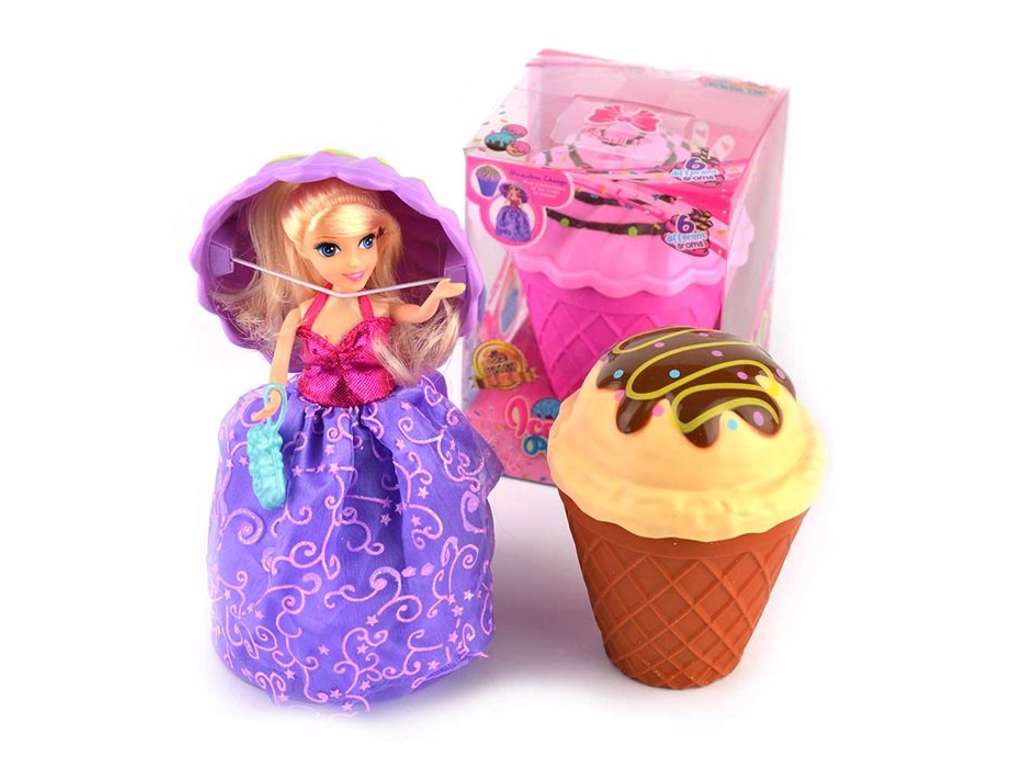 Cupcake Surprise dukke med duft – Ice Cream prinsesse