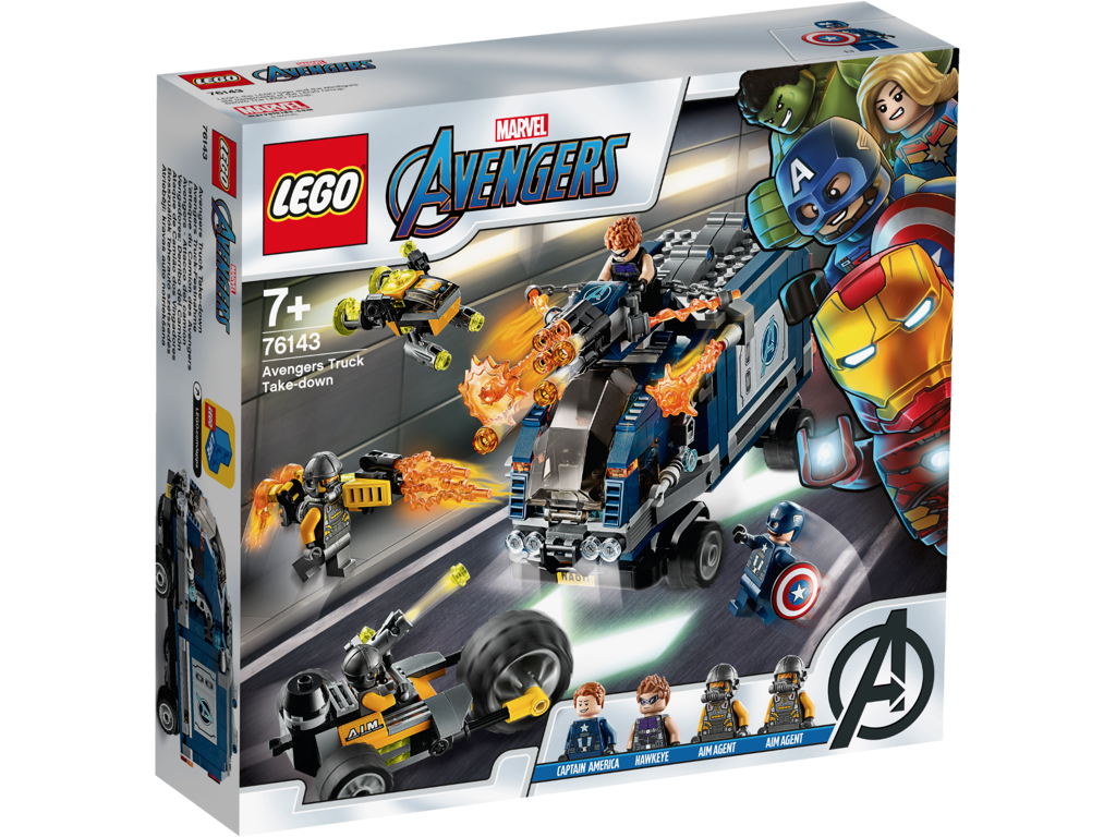 LEGO Marvel Super Heroes - Avengers lastbilsangreb - 76143