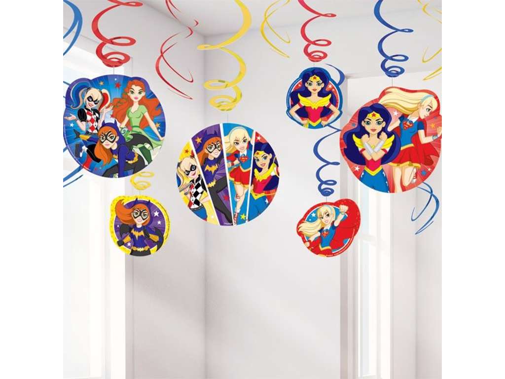 DC Super Hero Girls loftdekorationer