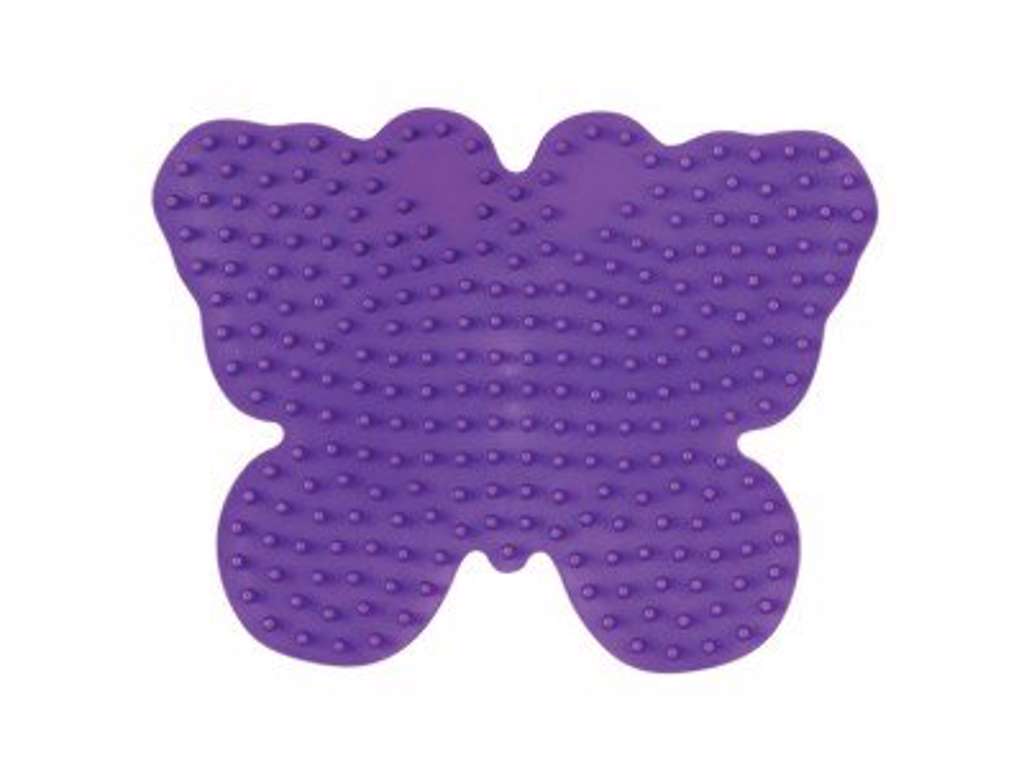 Hama midi perleplade med sommerfugl - 298