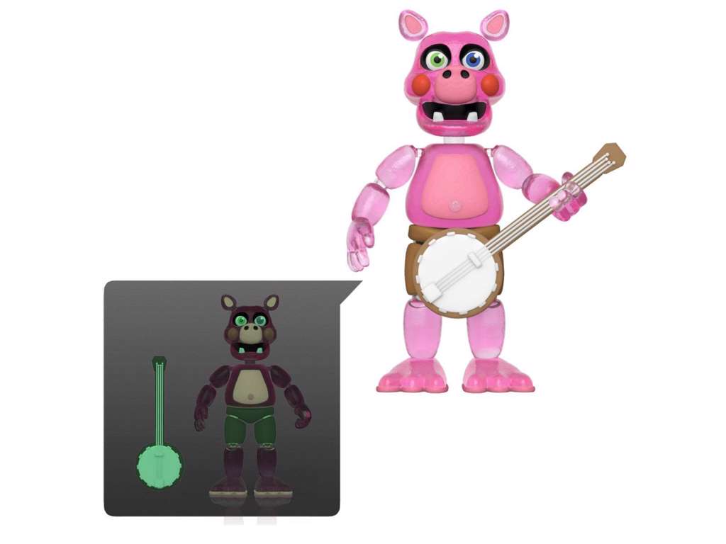 Five Nights at Freddy's Pizza Simulator action figur af Pig Patch (Translucent) på 13 cm