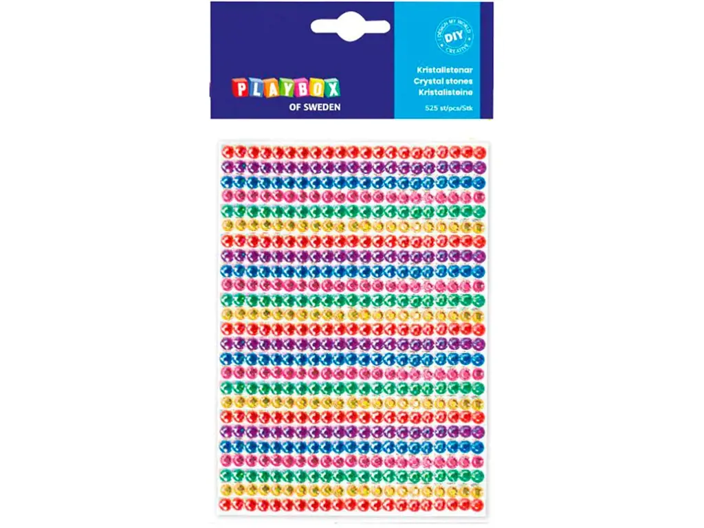 Krystalsten klistermærker