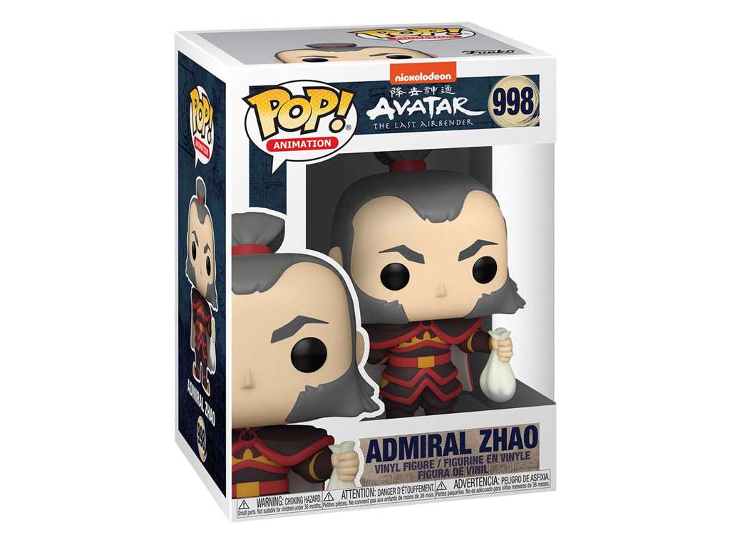 Avatar The Last Airbender POP! Animation Vinyl Figure Admiral Zhao 9 cm