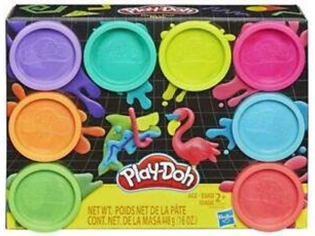 Play-Doh 8-pak - neon