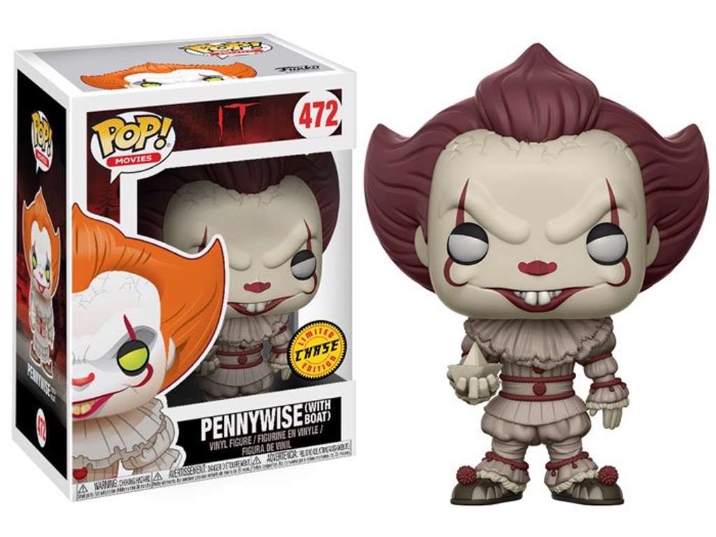 It POP! vinyl figur af Pennywise (with Boat) på 9 cm - Chase