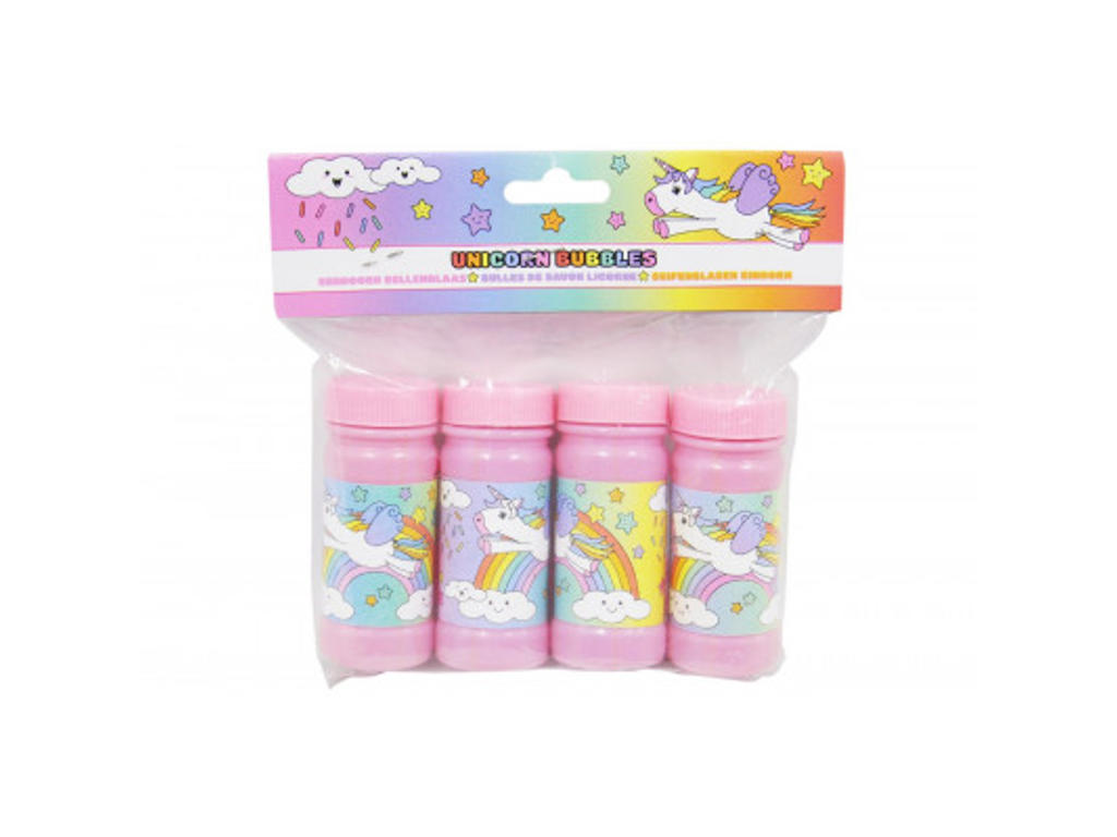 Sæbebobler med enhjørnig 4 stk