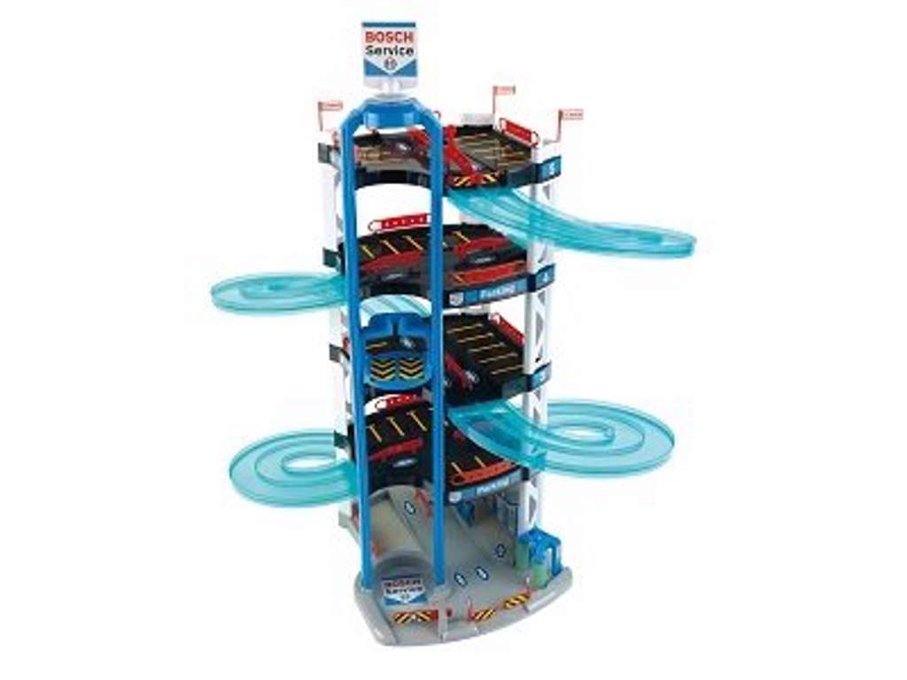 Bosch parkeringshus og raceranlæg fra Klein