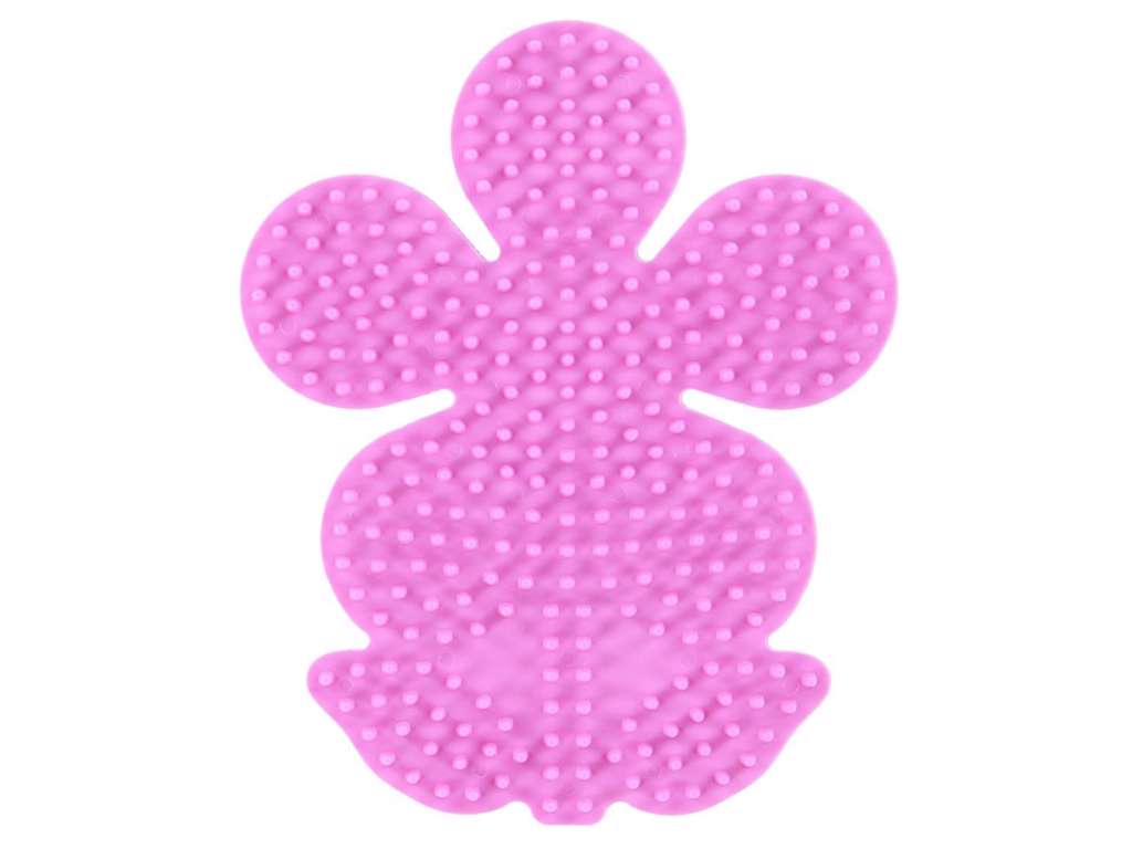 Hama midi perleplade med blomst - 299