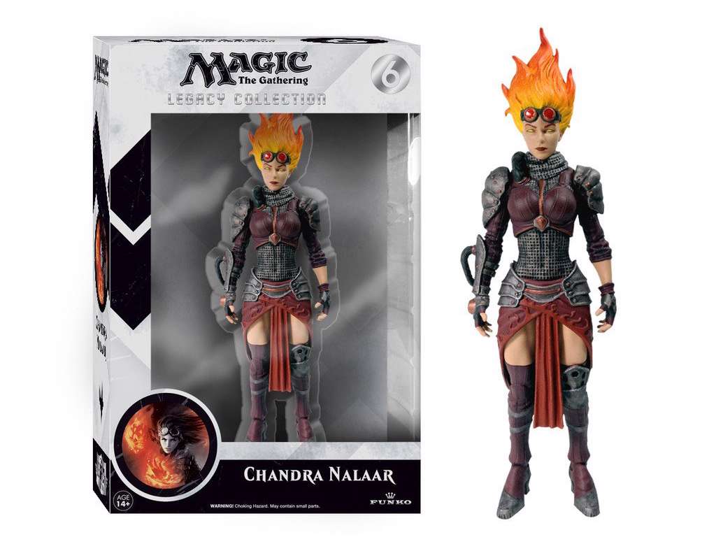 Magic the Gathering Legacy Collection action figur serie 1 Chandra Nalaar