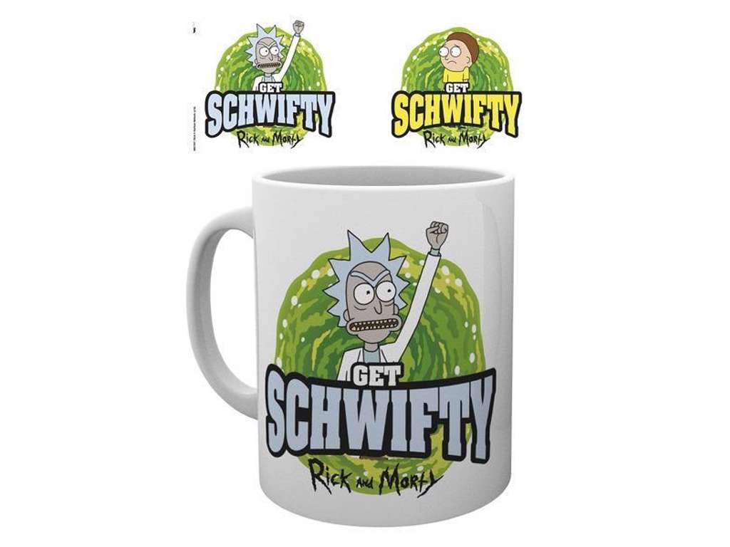 Rick and Morty kop med Get Schwifty