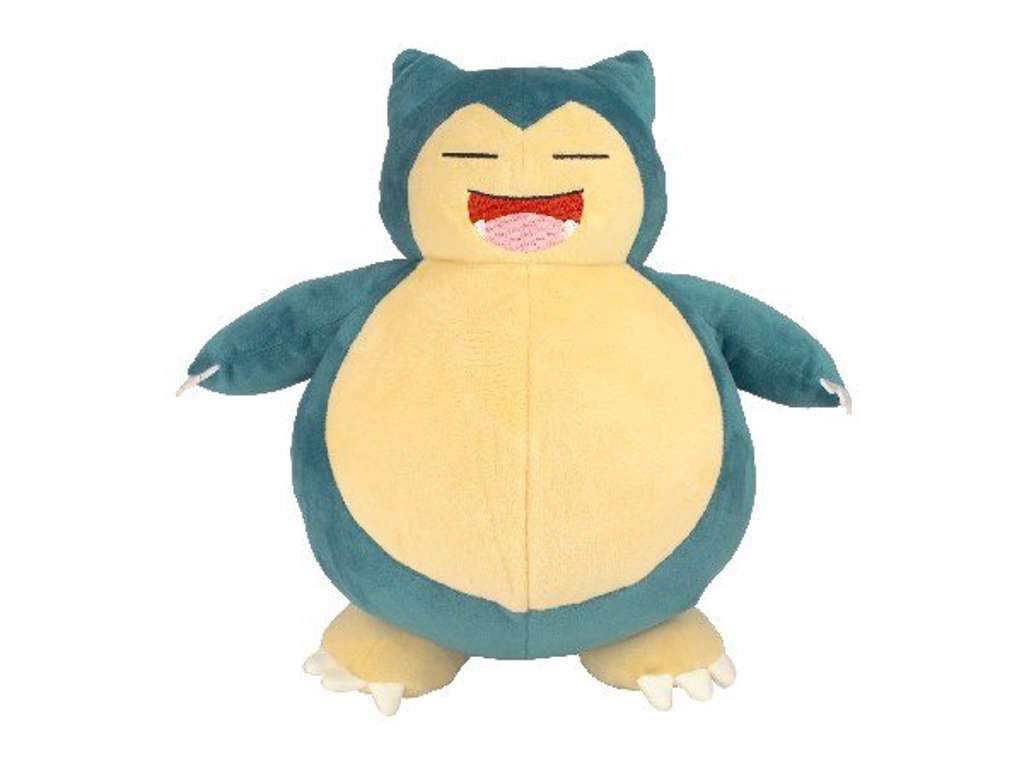 Interaktiv Snorlax bamse fra Pokémon på 25 cm