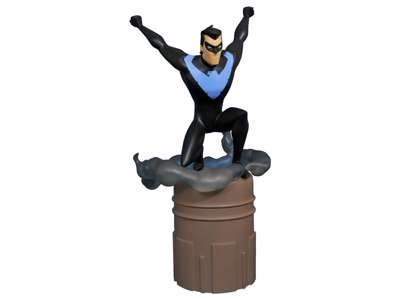 The New Batman Adventures Gallery statue af Nightwing på 25 cm