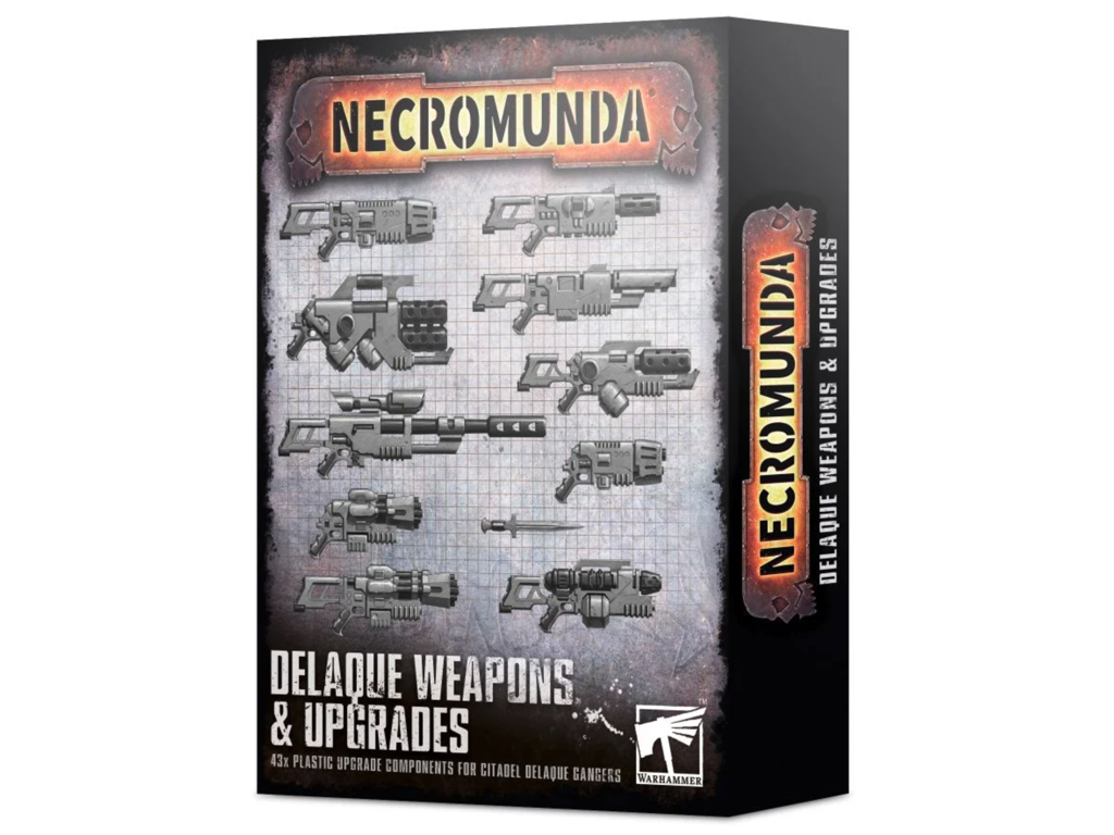 FORUDBESTILLING: Warhammer 40.000 Necromunda Delaque Weapons 300-83