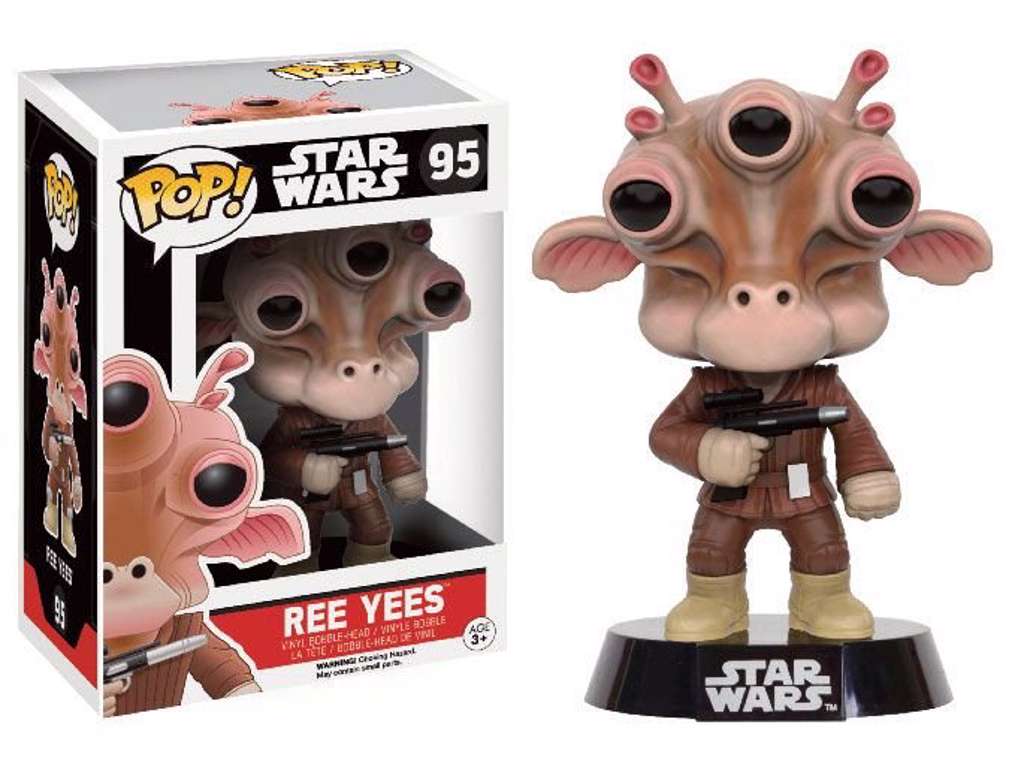 Star Wars POP! vinyl bobble-head af Ree Yees Limited Edition på 9 cm